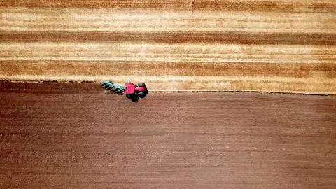 Two tractors Stock Footage 111473381