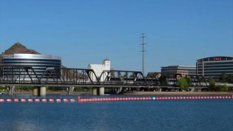 Two trains Stock Footage 167515280