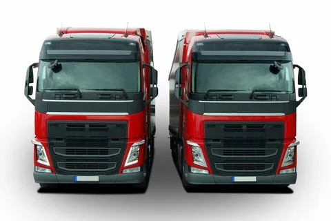 Two trucks Stock Photos