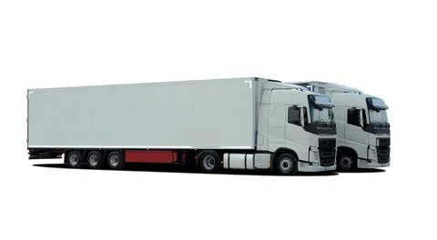 Two trucks Stock Photos