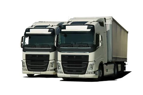 Two trucks Stock Photos
