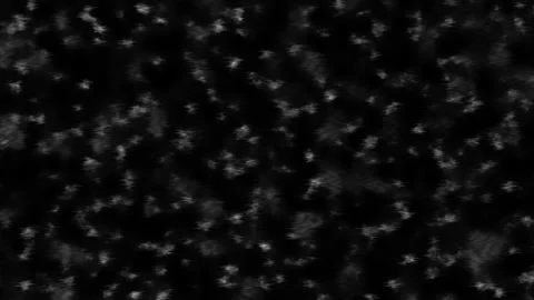 Two type of cloudy noise effect with mid frequeny distortion Stock Footage 147124760