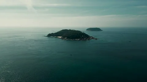 Two uninhabited islands Stock Footage 234404519