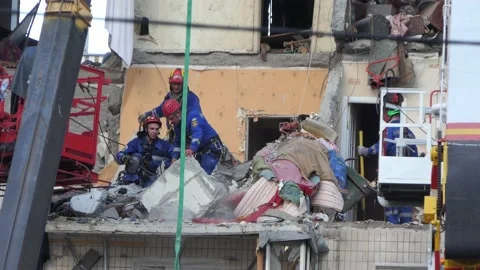 Two versions of the cause of the destruction of the house are considered. Stock Footage 133221687