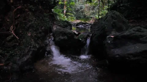 Two Waterfall Stock Footage 312855690