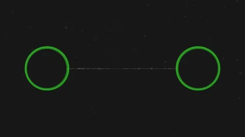 Two Waveform Audio Communication. 4K Stock Footage 249250770