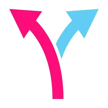 Two-way arrow icon vector for graphic design, logo, website, social media, mo Stock-Illustration