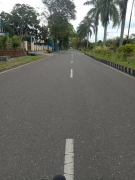 Two way road 스톡 사진