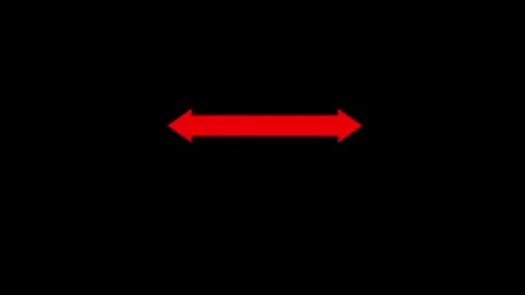 Two ways arrow icon animated video Stock Footage 290914967