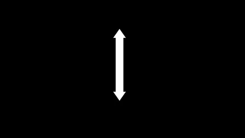 Two ways arrow icon animated video Stock Footage 290914975
