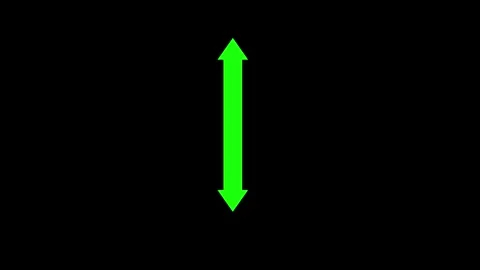 Two ways arrow icon animated video Stock Footage 290915335