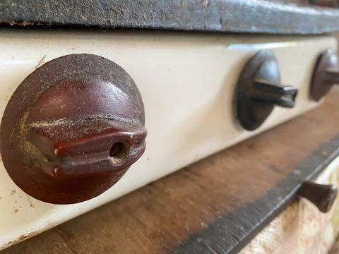 Two white toggle switches 0-1 on a gray wall. Close-up. Horizontal orientatio 写真素材