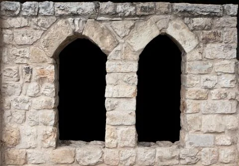 Two windows Stock Photos