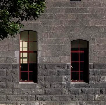 Two Windows Foto stock