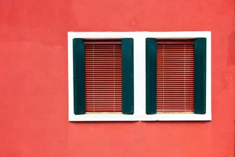 Two windows Stock Photos