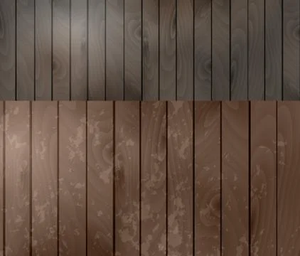 Two wood textures Stock Illustration