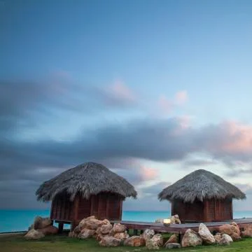 Two Wooden Cots Stock Photos
