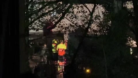 Two workers die in a new mining accident in Asturias, Oviedo, ES - 21 Nov 2025 Stock Footage 321564060