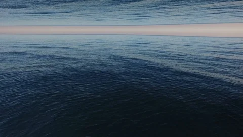 Two worlds in the sea Stock Footage 89299882