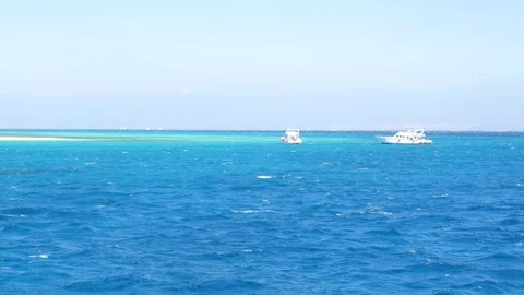 Two Yachts Not Far From Each Other Stock Footage 88498710
