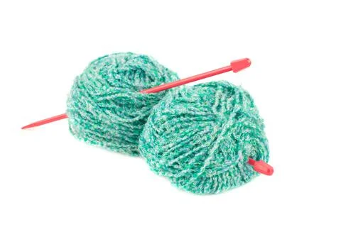 Two yarn clews Stock Photos