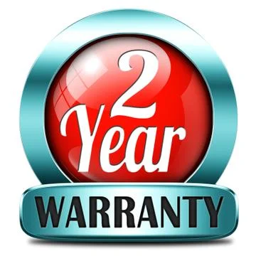 Two year warranty Stock Illustration