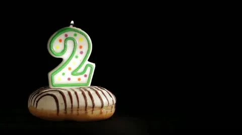 Two years birthday Stock Footage 12250301