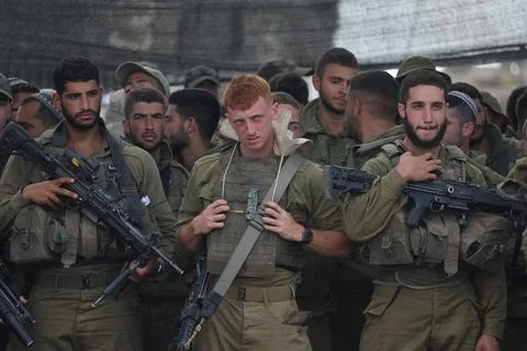 Two years since October 7th Hamas attack, Israel's war on Gaza, Gaza Border - 19 스톡 사진
