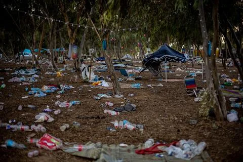 Two years since October 7th Hamas attack, Israel's war on Gaza, Raim - 12 Oct 20 스톡 사진