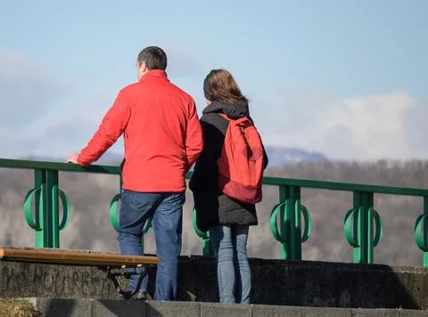Two young people Stock Photos