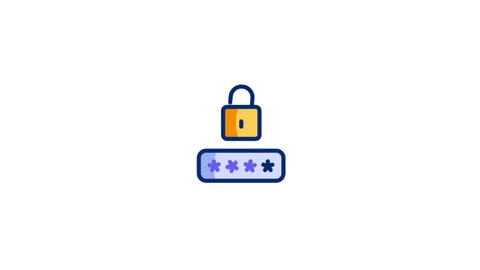 Twostepverification Animated Icon Stock Footage 320236358