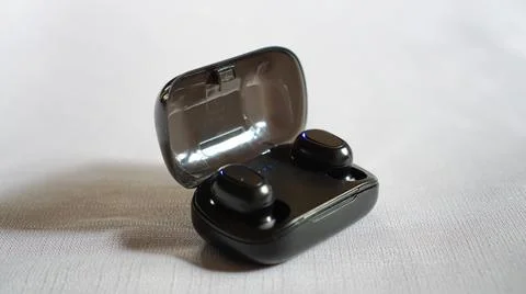 TWS Bluetooth - smartphone audio Foto stock