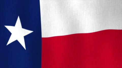 TX flag Stock Footage 37789152
