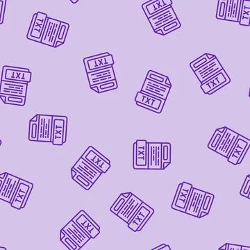 Txt file format document line seamless pattern イラスト素材