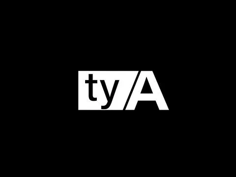 TYA Logo and Graphics design vector art, Icons isolated on black background Stock Illustration