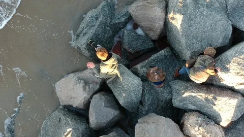 Tybee Island Beach Stock-Footage 90153585