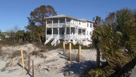 Tybee Island Stock Footage 111341183