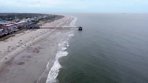Tybee Island, Georgia Stock Footage 303020600