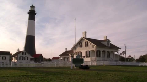 Tybee Island Light Station Stock Footage 52370324