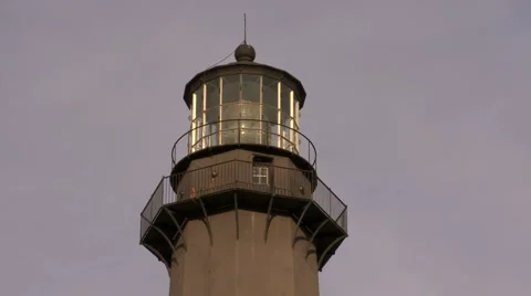 Tybee Island Light Station Stock Footage 52370335