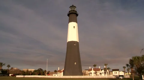 Tybee Island Light Station Stock Footage 52370355