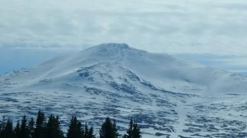 Tydal mountain Stock Photos