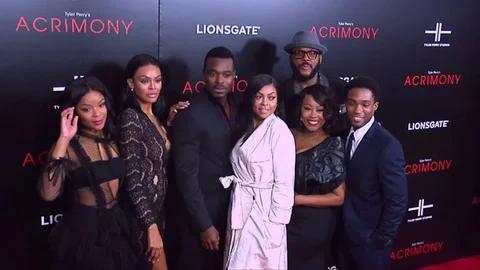 Tyler Perry's 'Acrimony' has NY premiere Stock Video Pond5