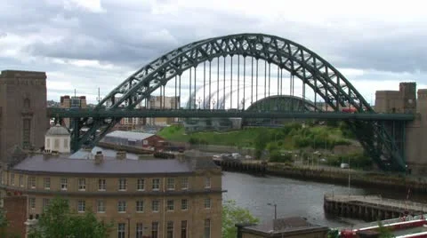 Tyne Bridge Video stock 8950638