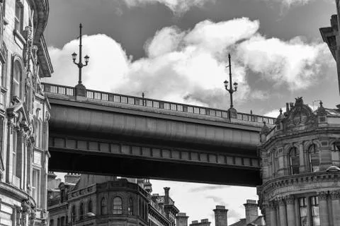 Tyne Bridge Stockfoto's