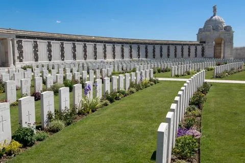 Tyne Cot Cemetery Stock Photos