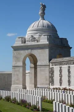 Tyne Cot Cemetery Stock Photos
