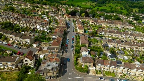Tyning Terrace 스톡 사진