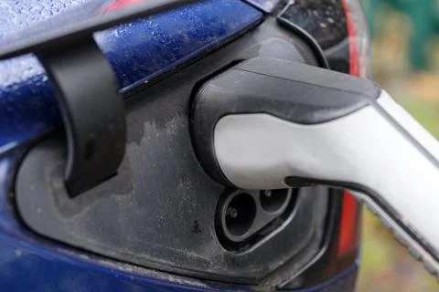 A Type 2 plug  Stock Photos