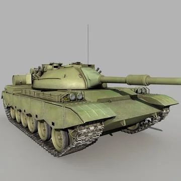 3D Model: Type 88 China Main Battle Tank 2 #91429827 | Pond5